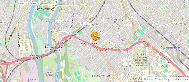 localisation de l'entreprise MONSIEUR CLEMENT FOISSEAU à TOULOUSE