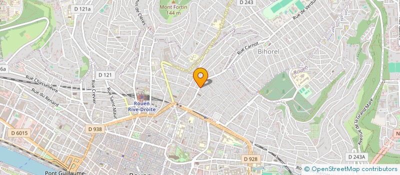 localisation de l'entreprise MONSIEUR CLEMENT FORTIN  ROUEN