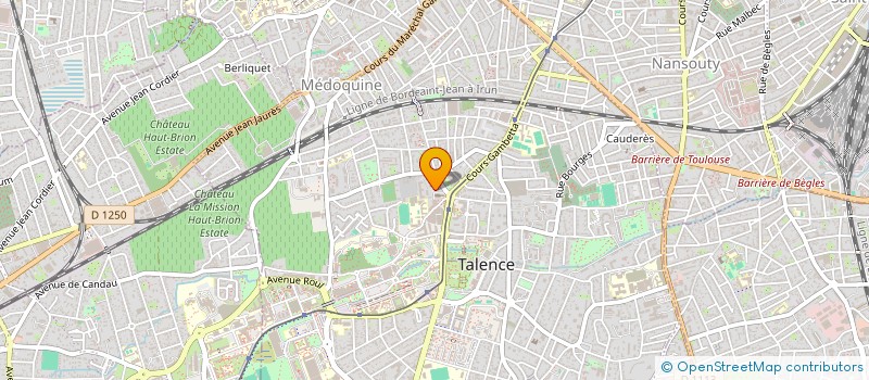 localisation de l'entreprise MONSIEUR CLEMENT FOSTIER  TALENCE