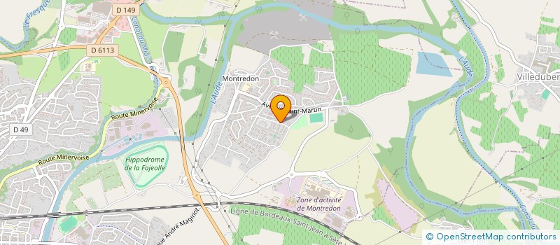 localisation de l'entreprise MONSIEUR CLEMENT FOURES  CARCASSONNE