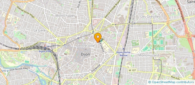 localisation de l'entreprise MONSIEUR CLEMENT FOURNIER à DIJON