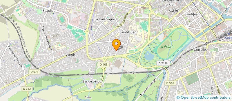 localisation de l'entreprise MONSIEUR CLEMENT FRADET à CAEN