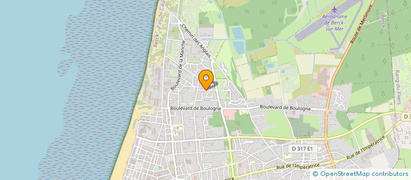 localisation de l'entreprise MONSIEUR CLEMENT FRAMMERY  BERCK