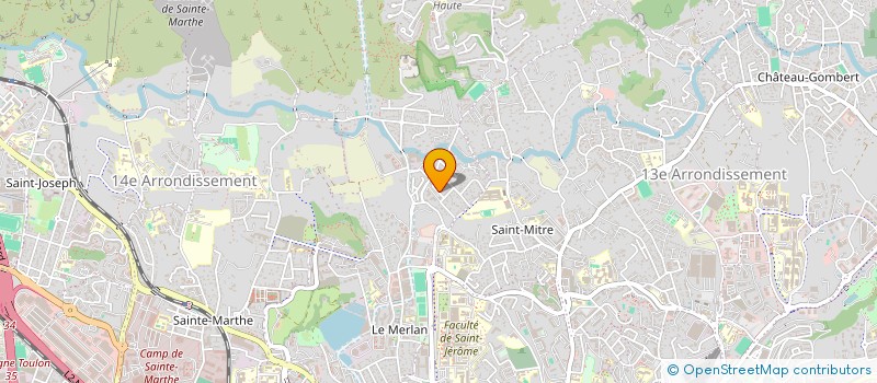 localisation de l'entreprise MONSIEUR CLEMENT FRANCOIS  MARSEILLE