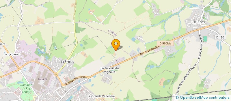 localisation de l'entreprise MONSIEUR CLEMENT FUSEAU à LE PIN