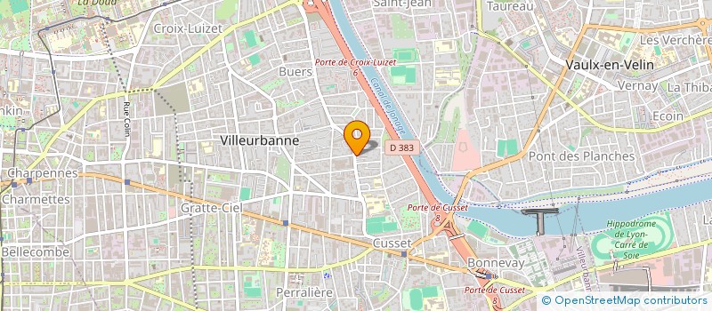 localisation de l'entreprise MONSIEUR CLEMENT FUZIER  VILLEURBANNE