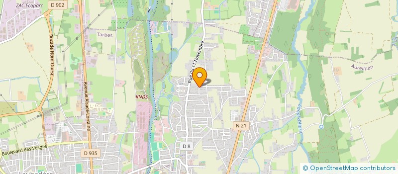 localisation de l'entreprise MONSIEUR CLEMENT GALINIER  AUREILHAN