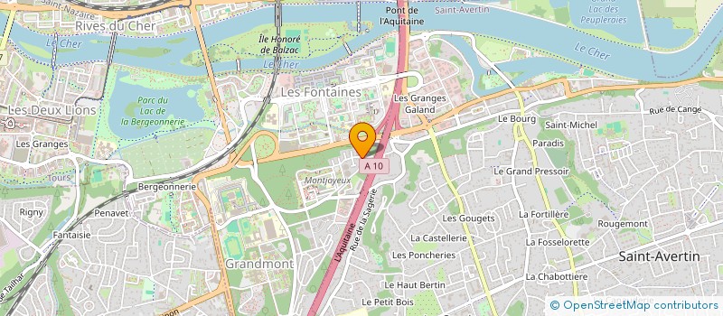 localisation de l'entreprise MONSIEUR CLEMENT GALLIER  TOURS