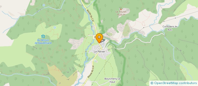 localisation de l'entreprise MONSIEUR CLEMENT GALVAIN  CHANTEPERIER