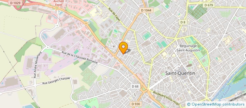 localisation de l'entreprise MONSIEUR CLEMENT GARBOUD à SAINT-QUENTIN
