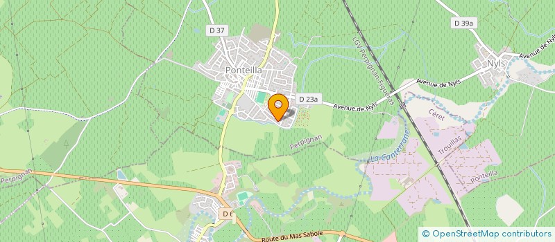 localisation de l'entreprise MONSIEUR CLEMENT GARCIA  THUIR