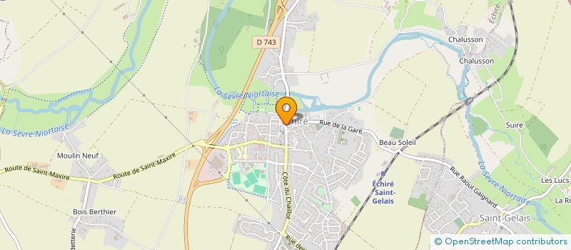 localisation de l'entreprise MONSIEUR CLEMENT GARCIN  ECHIRE