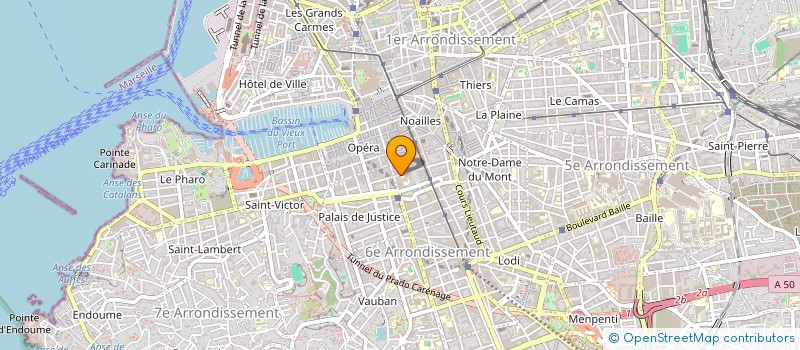 localisation de l'entreprise MONSIEUR CLEMENT GARNIER à MARSEILLE