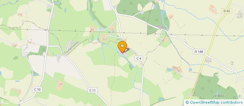 localisation de l'entreprise MONSIEUR CLEMENT GARNIER  MAULEVRIER