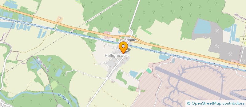 localisation de l'entreprise MONSIEUR CLEMENT GARNIER à HALLIGNICOURT