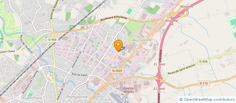 localisation de l'entreprise MONSIEUR CLEMENT GARZIA  MONTAUBAN