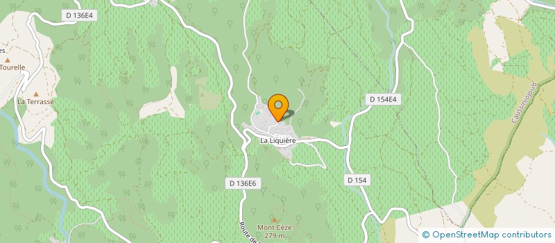 localisation de l'entreprise MONSIEUR CLEMENT GATIMEL  CABREROLLES