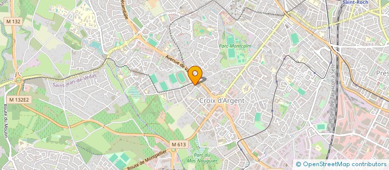 localisation de l'entreprise MONSIEUR CLEMENT GAUDART à MONTPELLIER