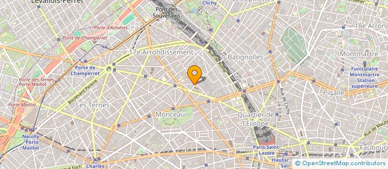 localisation de l'entreprise MONSIEUR CLEMENT GAUTHIER  PARIS