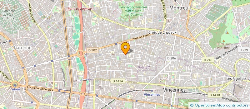 localisation de l'entreprise MONSIEUR CLEMENT GAUTIER à MONTREUIL