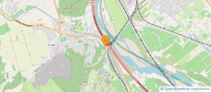 localisation de l'entreprise MONSIEUR CLEMENT GAUTIER  ORGON