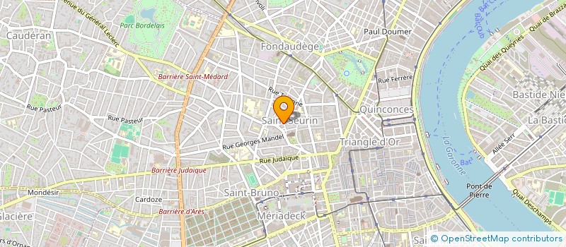 localisation de l'entreprise MONSIEUR CLEMENT GAUTRON à BORDEAUX