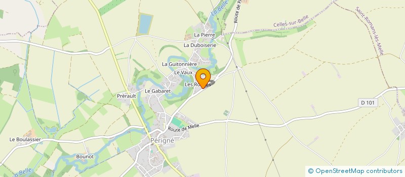 localisation de l'entreprise MONSIEUR CLEMENT GAUTRONNEAU  PERIGNE