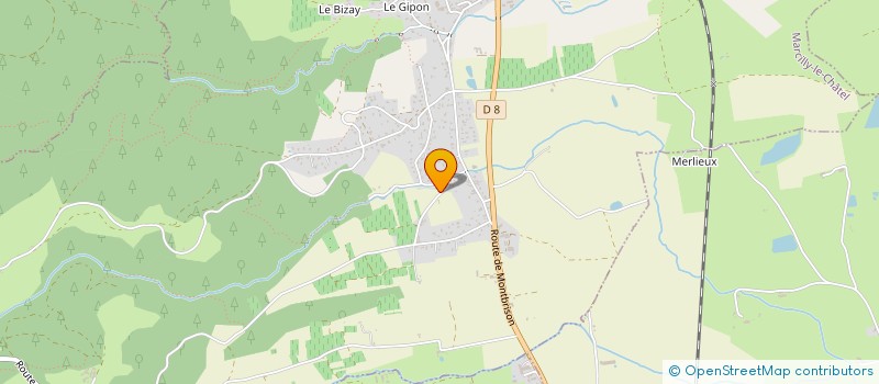 localisation de l'entreprise MONSIEUR CLEMENT GAY  MARCILLY-LE-CHATEL