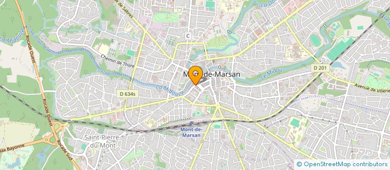 localisation de l'entreprise MONSIEUR CLEMENT GAY  MONT-DE-MARSAN