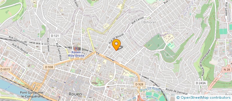 localisation de l'entreprise MONSIEUR CLEMENT GAZEAU à ROUEN