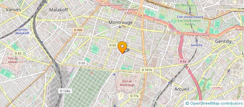 localisation de l'entreprise MONSIEUR CLEMENT GENDRON à MONTROUGE