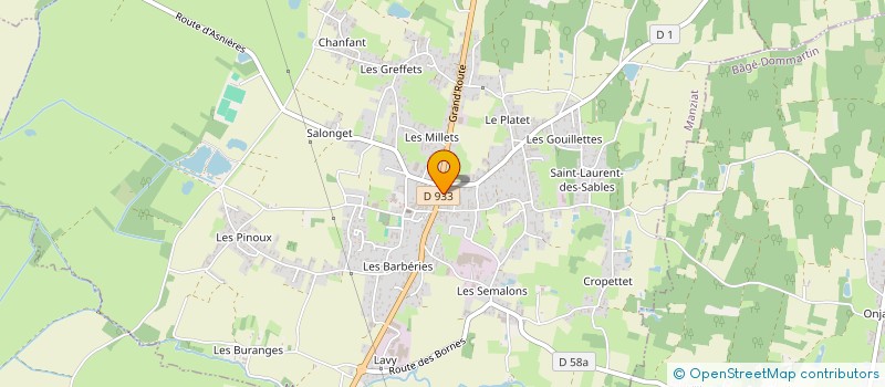 localisation de l'entreprise MONSIEUR CLEMENT GENEIX  MANZIAT