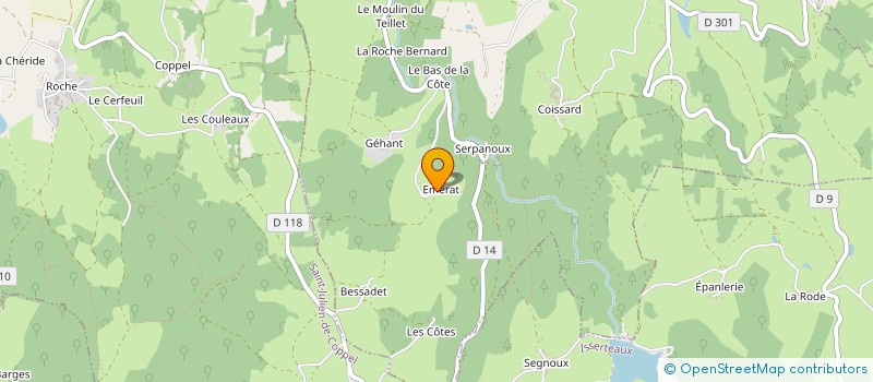 localisation de l'entreprise MONSIEUR CLEMENT GENESTE  BONGHEAT