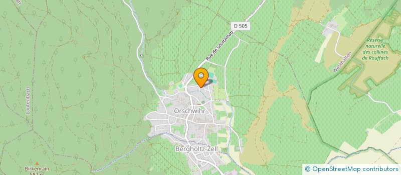 localisation de l'entreprise MONSIEUR CLEMENT GENG  ORSCHWIHR