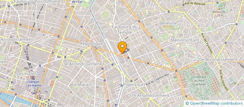 localisation de l'entreprise MONSIEUR CLEMENT GEORGET  VINCENNES