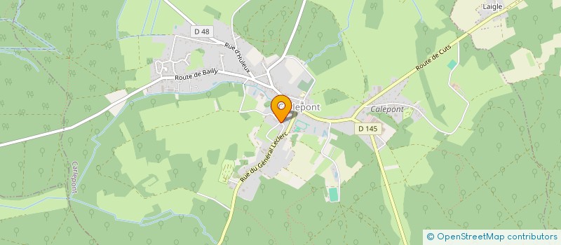 localisation de l'entreprise MONSIEUR CLEMENT GERARD  CARLEPONT