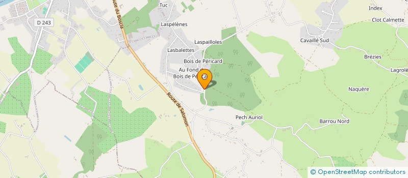 localisation de l'entreprise MONSIEUR CLEMENT GERARD  TOURNON-D'AGENAIS