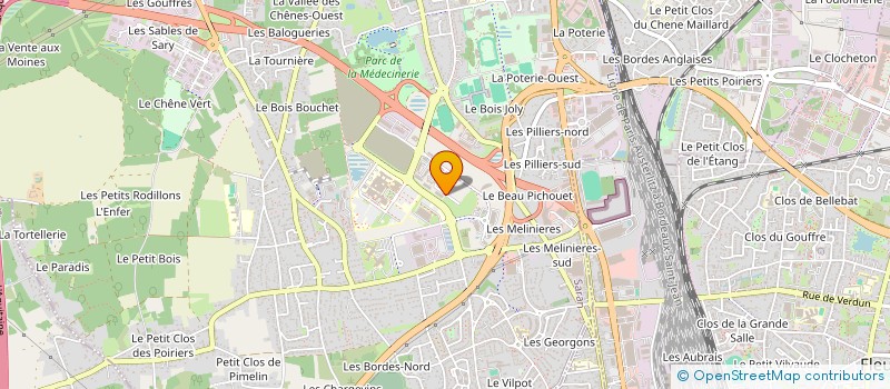 localisation de l'entreprise MONSIEUR CLEMENT GERARD à SARAN