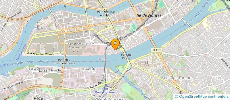 localisation de l'entreprise MONSIEUR CLEMENT GERGAUD à NANTES