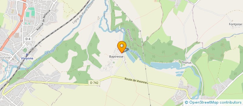 localisation de l'entreprise MONSIEUR CLEMENT GERVAIS  CHATEAU-LARCHER