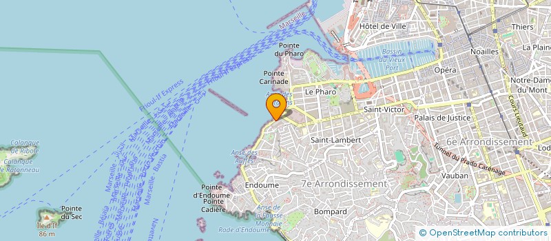localisation de l'entreprise MONSIEUR CLEMENT GILLES à MARSEILLE