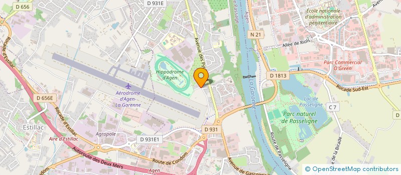 localisation de l'entreprise MONSIEUR CLEMENT GIRARD  LE PASSAGE