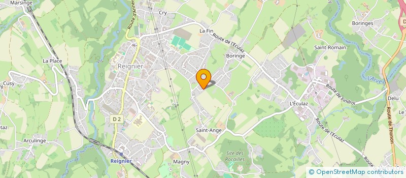 localisation de l'entreprise MONSIEUR CLEMENT GIRARDOT à REIGNIER-ESERY