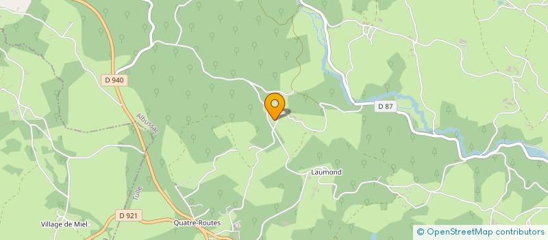 localisation de l'entreprise MONSIEUR CLEMENT GIRE  ALBUSSAC