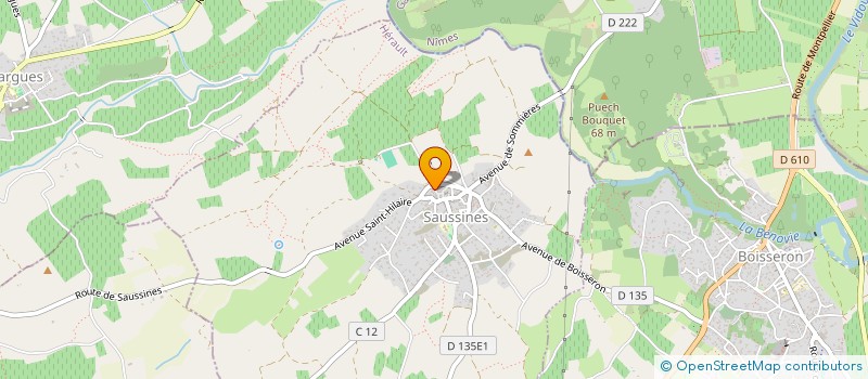 localisation de l'entreprise MONSIEUR CLEMENT GITTON-ARBOUR  SAUSSINES