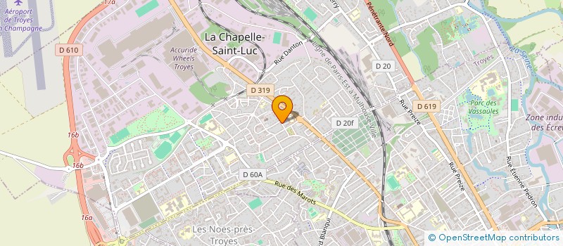 localisation de l'entreprise MONSIEUR CLEMENT GODEREAUX à LA CHAPELLE-SAINT-LUC