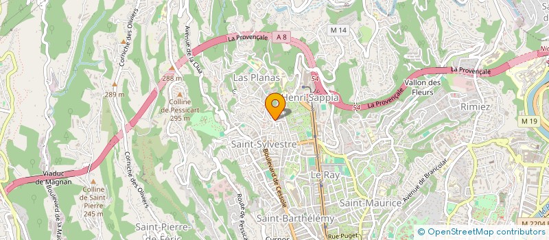 localisation de l'entreprise MONSIEUR CLEMENT GONZALES  NICE