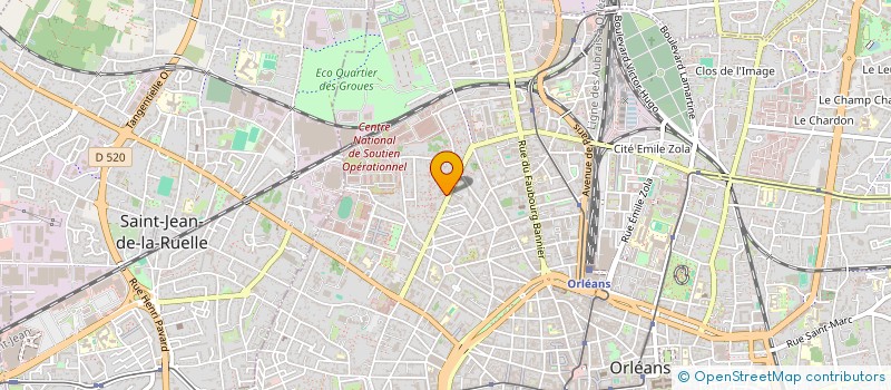 localisation de l'entreprise MONSIEUR CLEMENT GOUACHE à ORLEANS