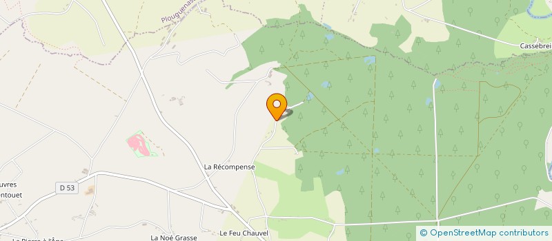 localisation de l'entreprise MONSIEUR CLEMENT GOUJON à LA MOTTE