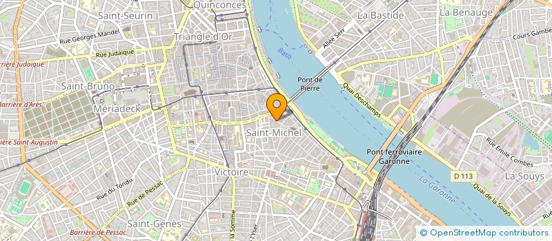localisation de l'entreprise MONSIEUR CLEMENT GOUJON à BORDEAUX